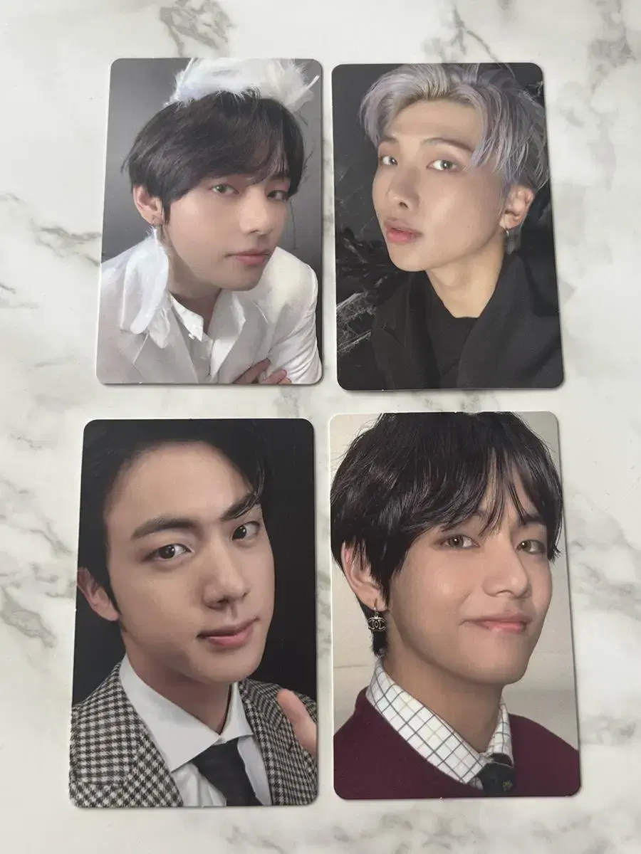 BTS Map of the Soul photocard v rm jin photocard