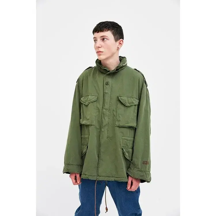 424 alpha industries slam jam 자켓S 밀리터리자알