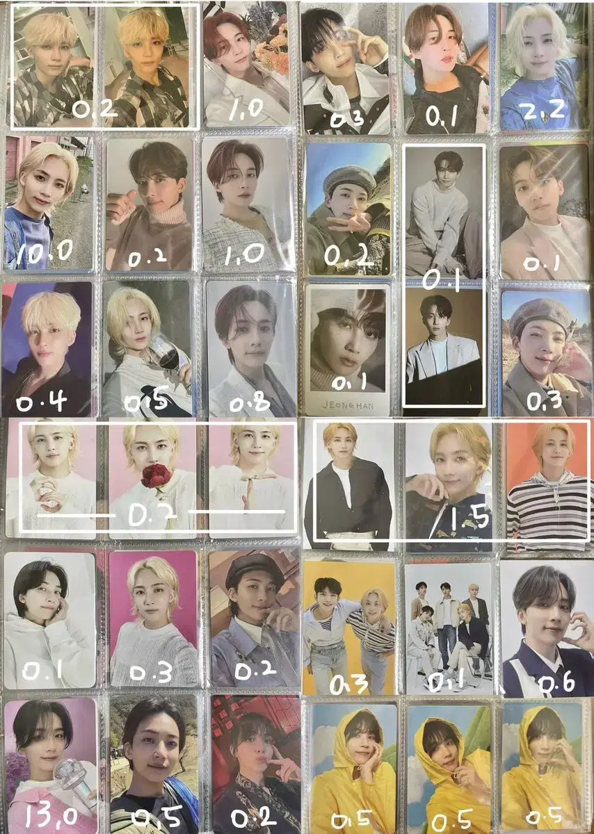 Seventeen photocard tc pre-order benefit WTS