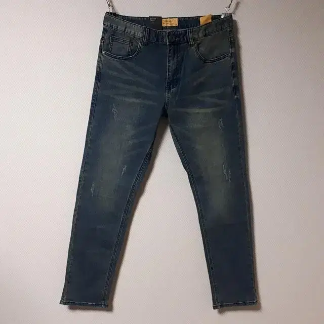 32/DENIM SUPPLY 워싱 슬림 청바지/32-1240