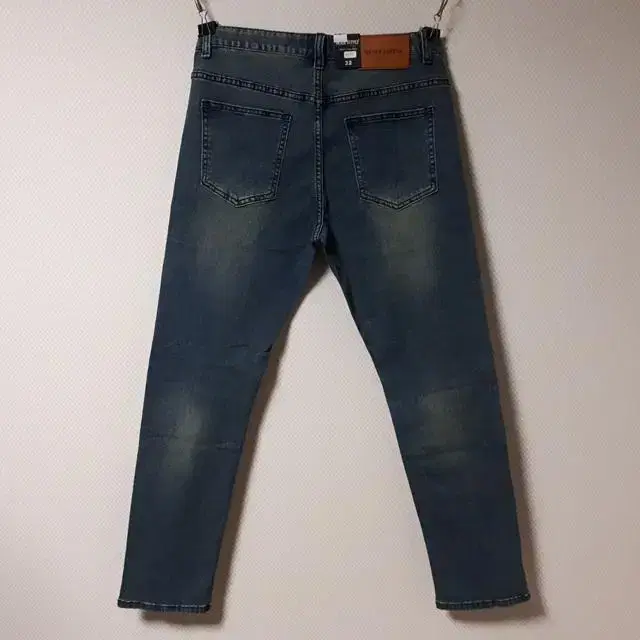 32/DENIM SUPPLY 워싱 슬림 청바지/32-1240