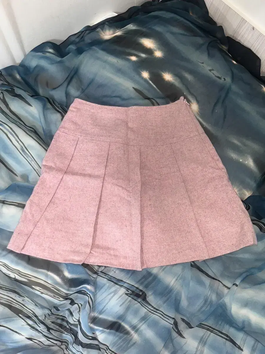 Vintage Pink Pleated Skirt MrVintage Baby Bear Fishbowl Som STC Vincro