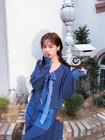 정소민 아크로 가디건