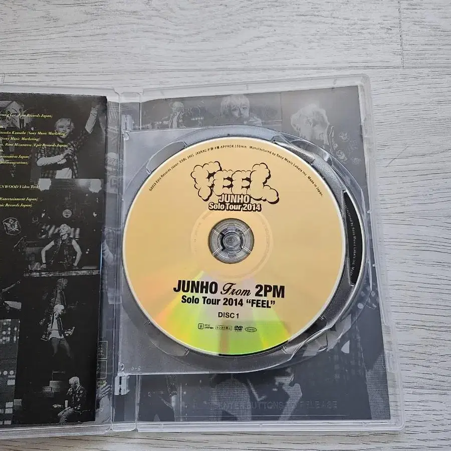 2pm준호  필 DVD + 블루레이