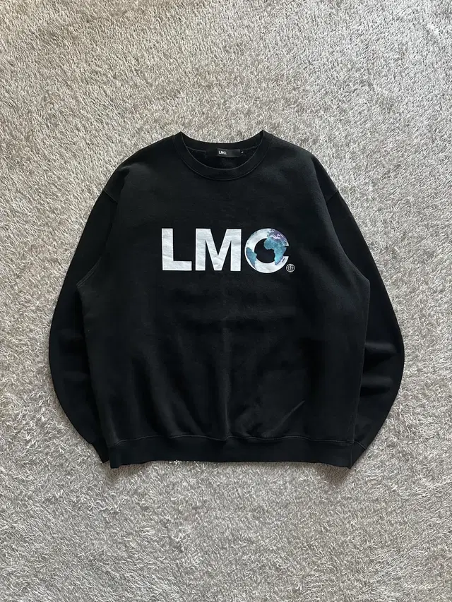 [L] 엘엠씨 LMC EARTH LOGO 맨투맨 블랙