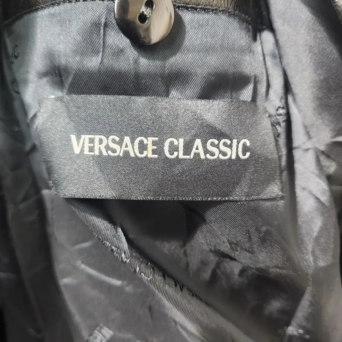 베르사체(Versace) 가죽 코트 자켓