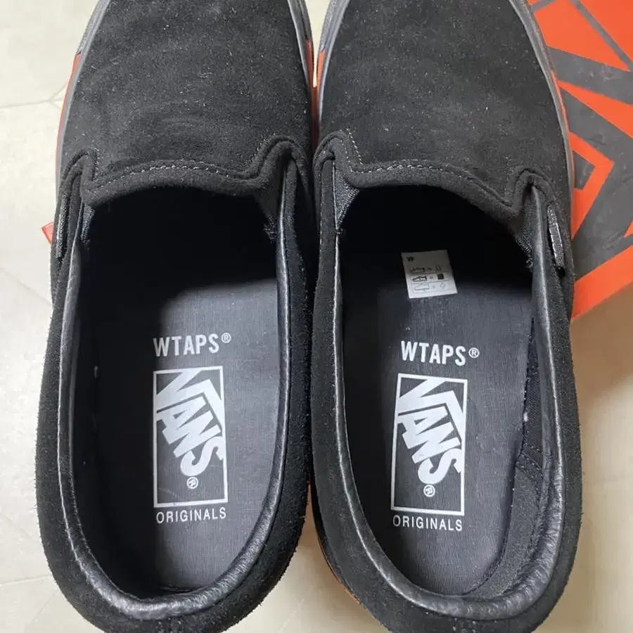 Wtaps x 반스 슬립온 265 사이즈