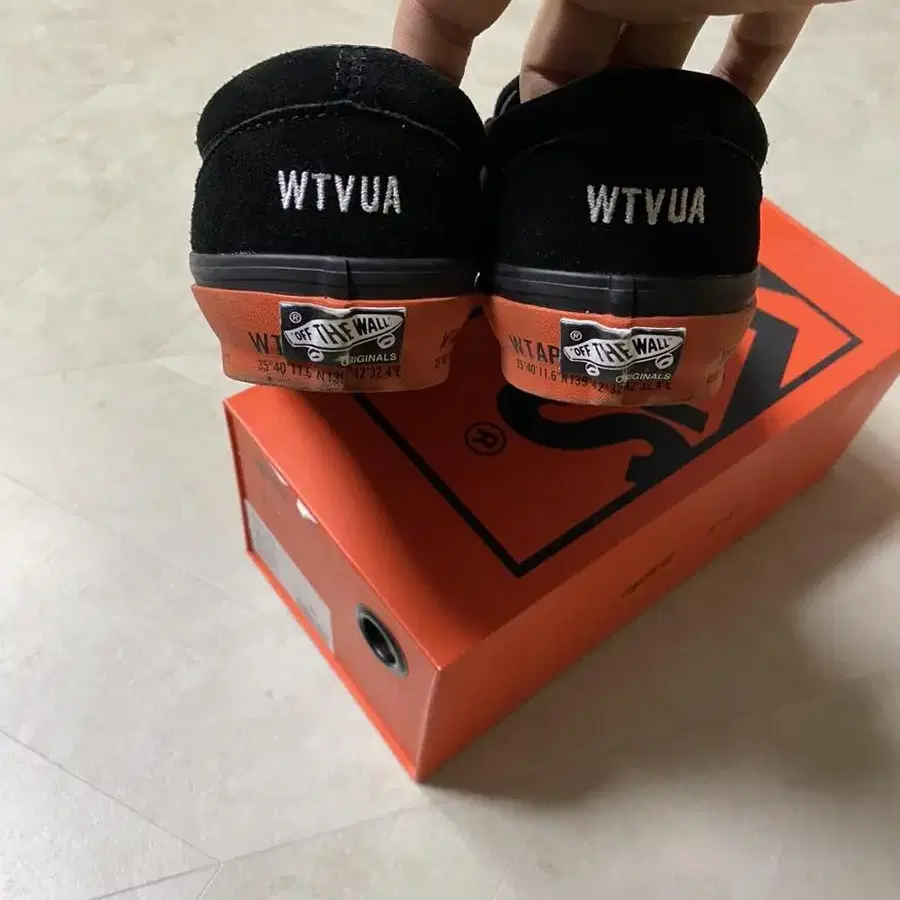 Wtaps x 반스 슬립온 265 사이즈