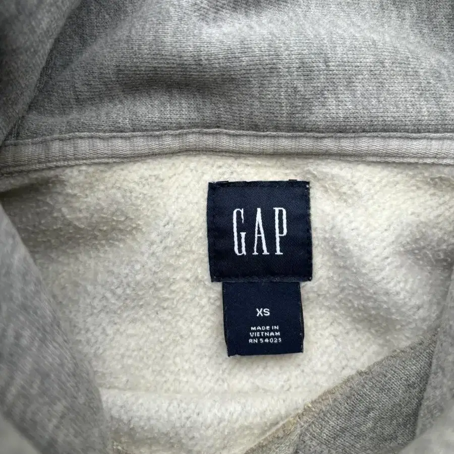 90-00s Old GAP 스펠아웃 리버스위브 후드티