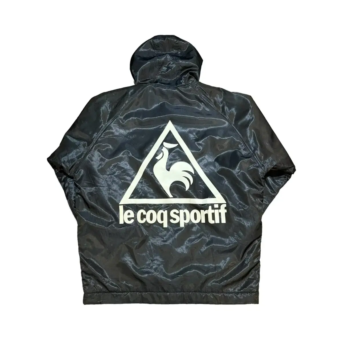 (No.9) le coq sportif 르꼬끄 블랙 후드 돕바 롱패딩