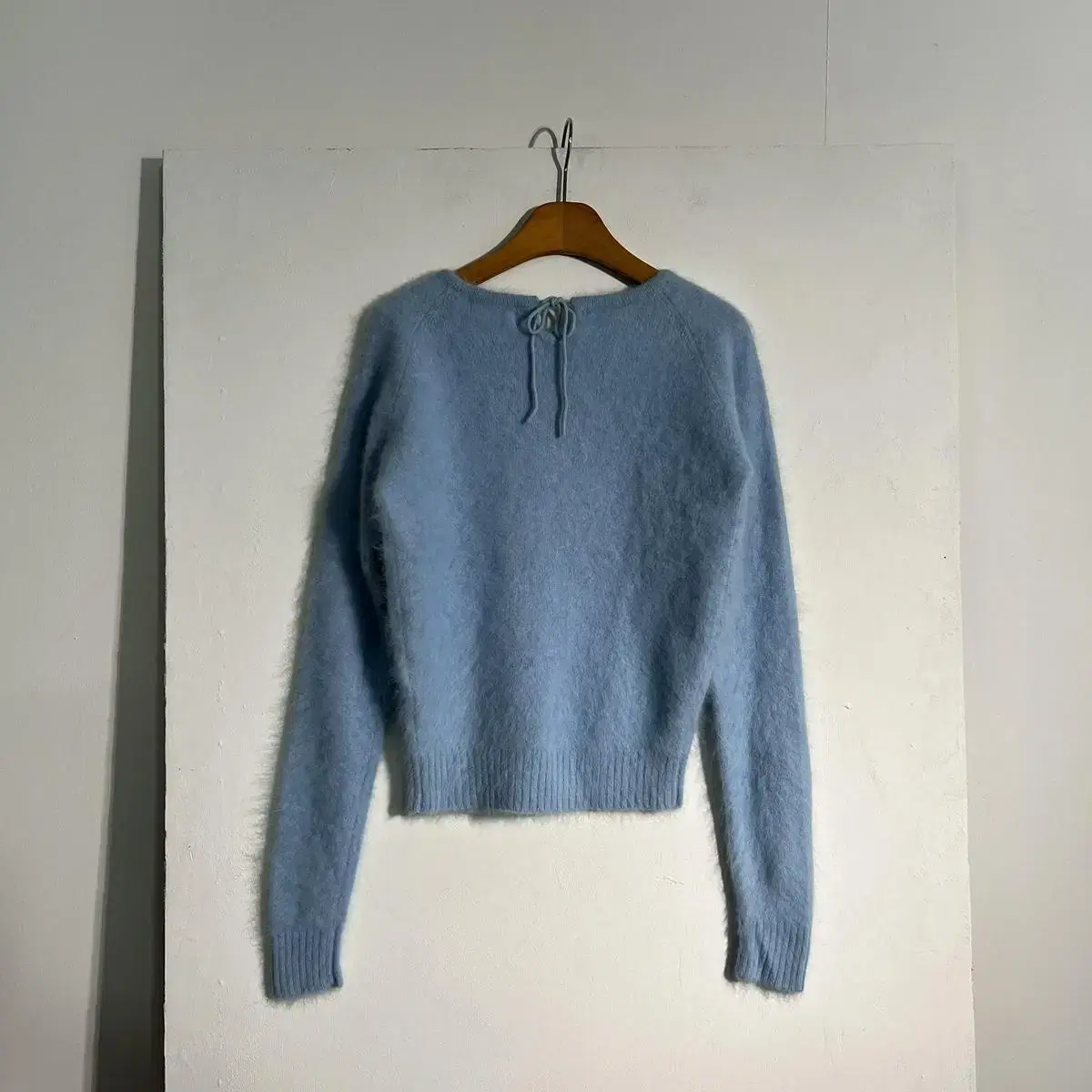 Wool 90% 여성 크롭 니트