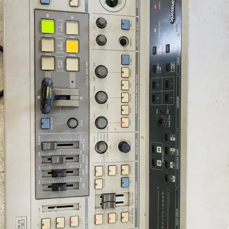 panasonic mixer wj-mx 12 (2대), jvc 850u