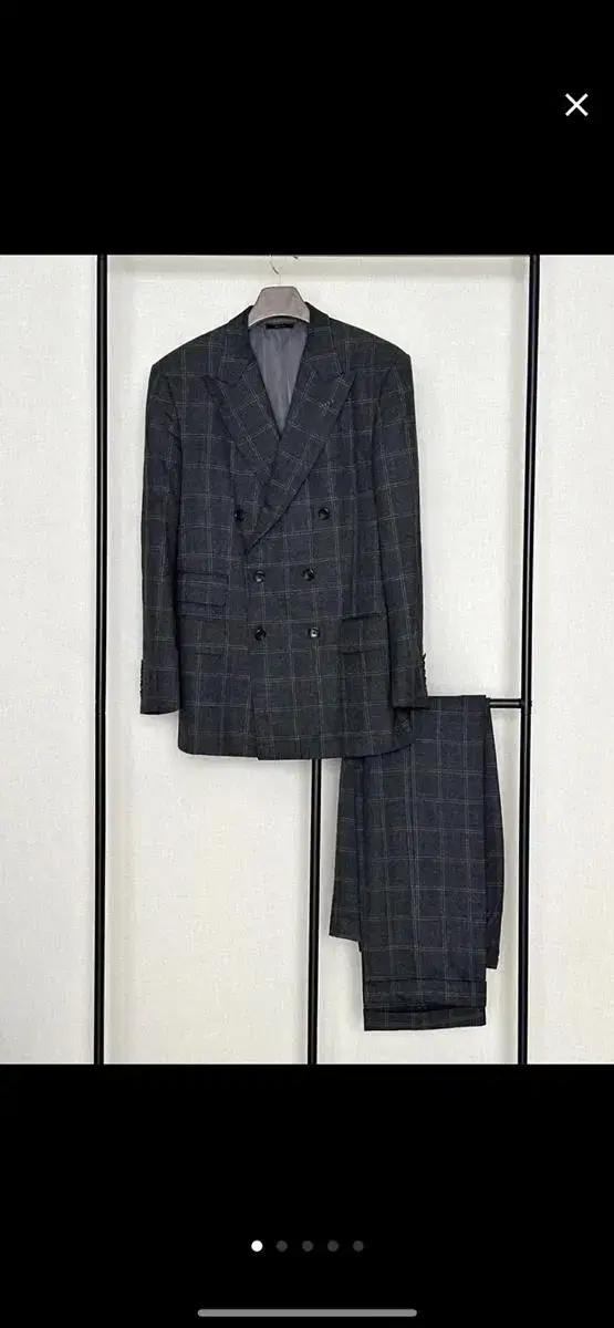 TOM FORD suit set 톰포드 더블브레스트 윈도페인체크 슈트 톰