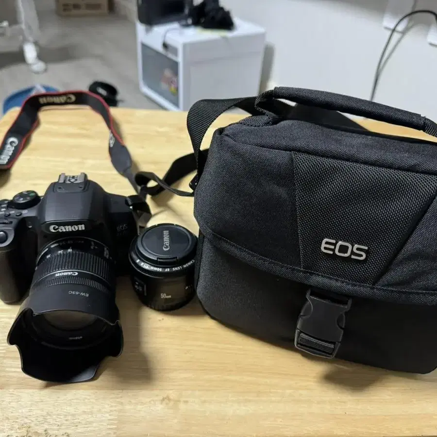 Canon eos 850d 렌즈포함 (18-55,50)