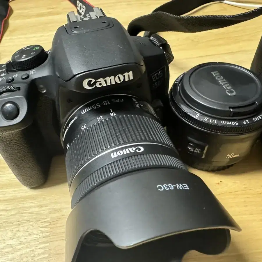 Canon eos 850d 렌즈포함 (18-55,50)