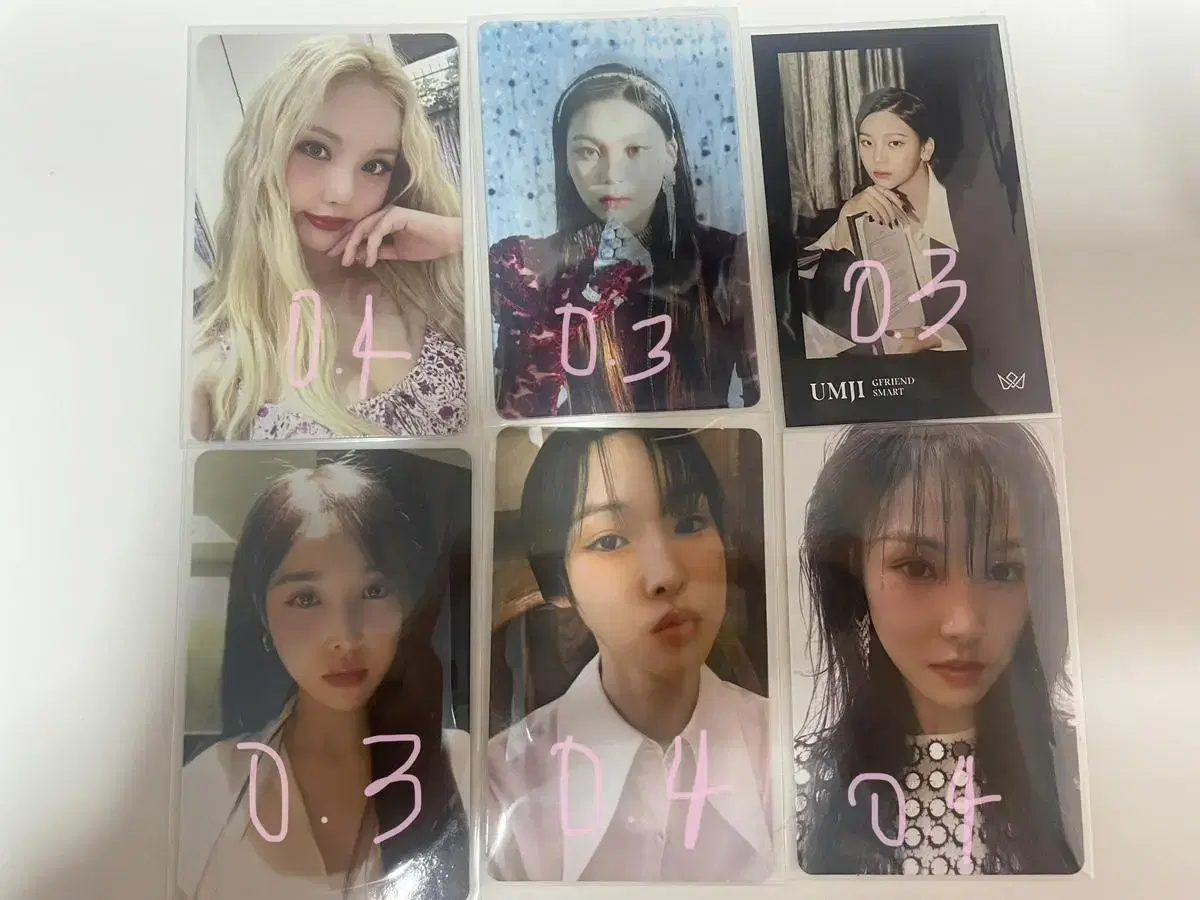 Gfriend photocard wts