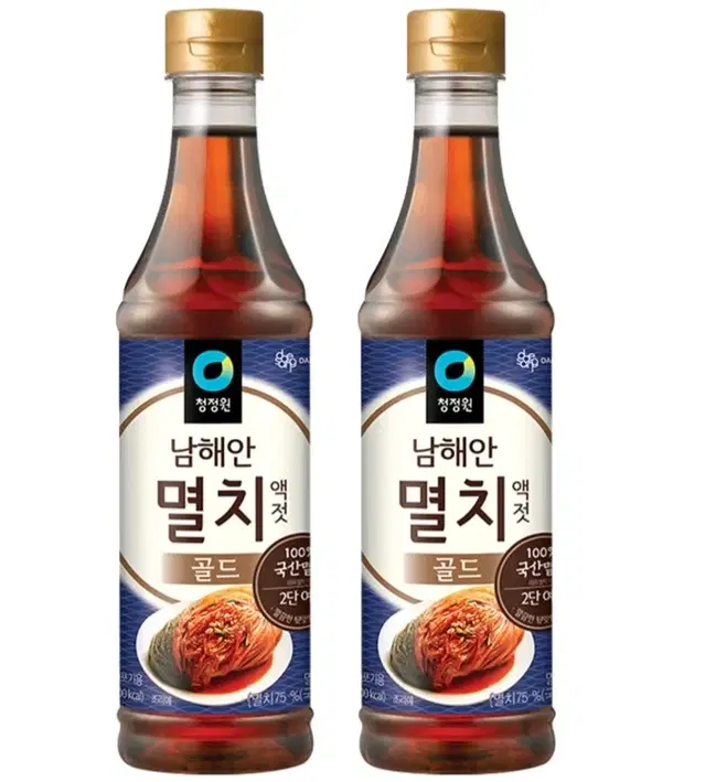 [무료배송] 청정원 멸치액젓 골드 1kg 2개