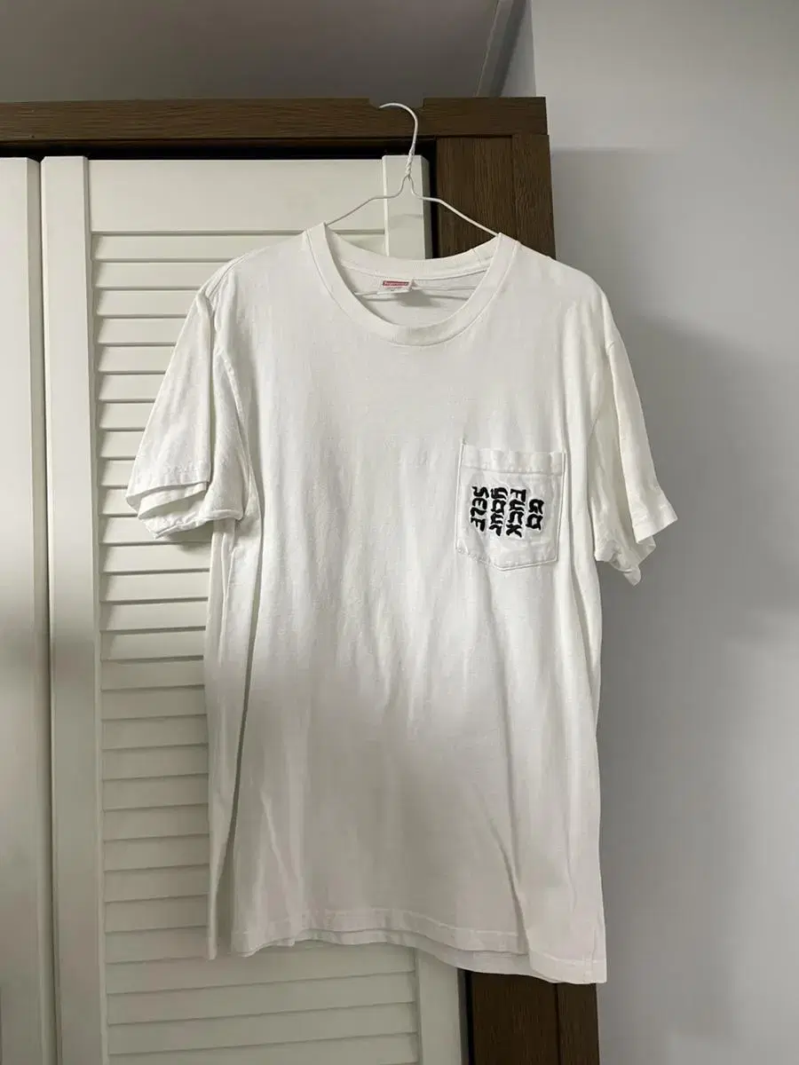 Supreme T-shirt White M Rare Go Fxxx yourself