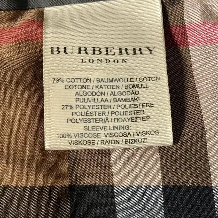 BURBERRY버버리 트렌치 코트 자켓