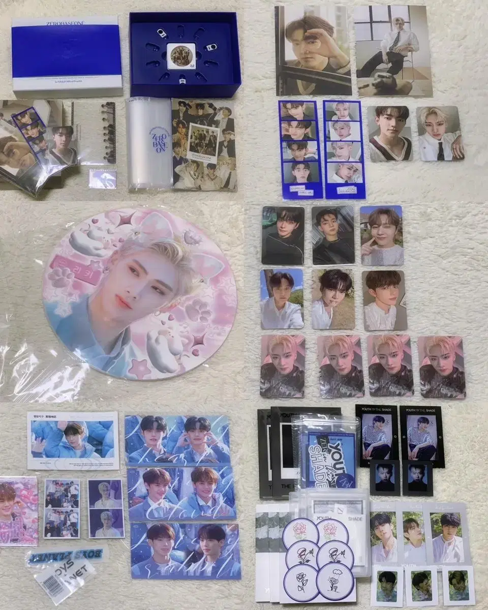 Zebeone Official album ZB1 photocard Goods Disposal sell wts unreleased photocard unofficial goods Sankka