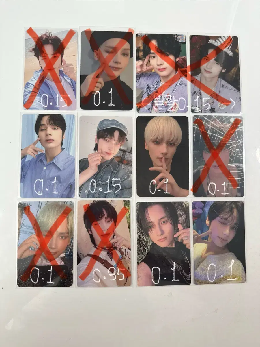 TXT hueningkai photocard Visual Dikon Alpo Membership Temptation