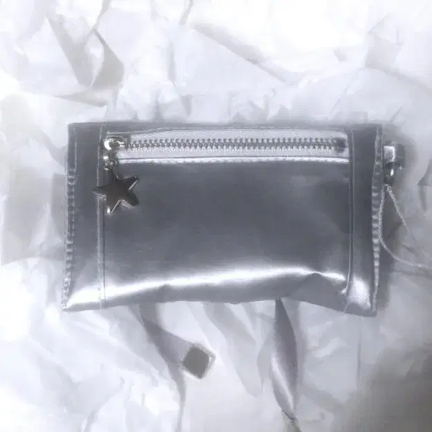 Nuyet lace up mini pouch 지갑