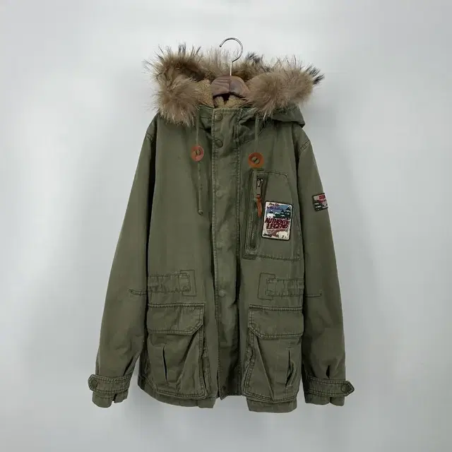 지프 양털 야상 자켓 점퍼 (M size / KHAKI)