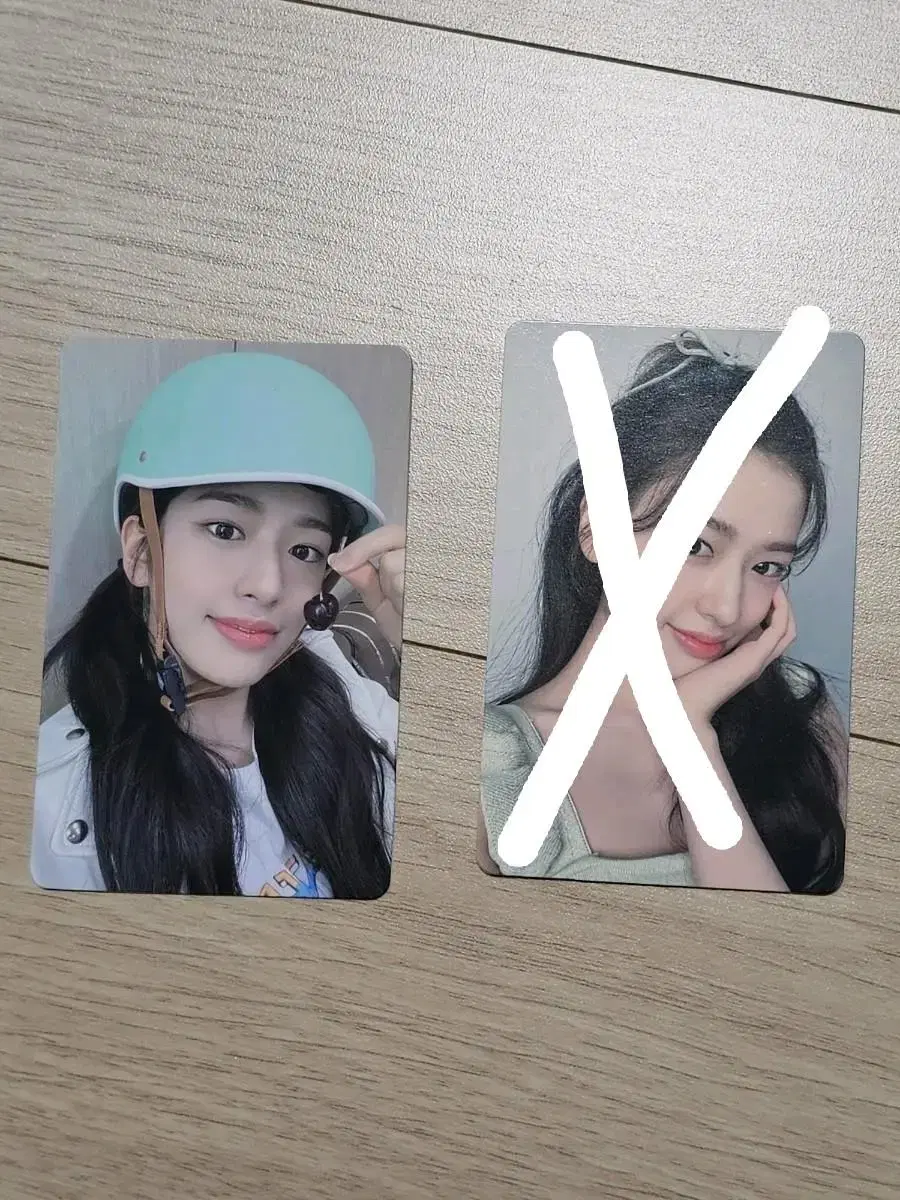 Dewittry ahn yujin photocard unsealed