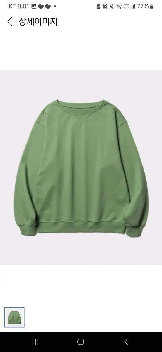 Shutter boatneck sweatshirt pale green sells for size M