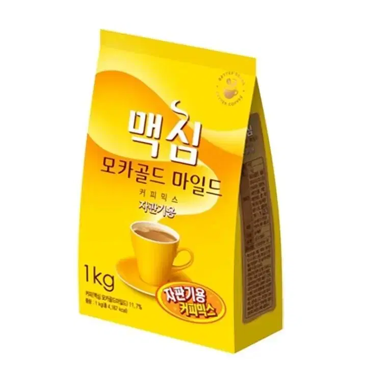 무배 액심 모카골드 자판기용 커피믹스1kg.커피