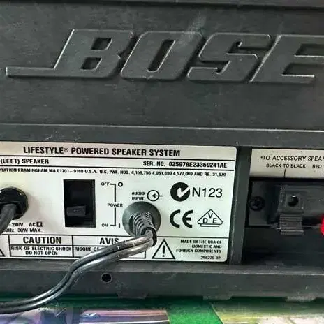 중고)BOSE LIFESTYLE POWERED SPEAKER SYSTEM