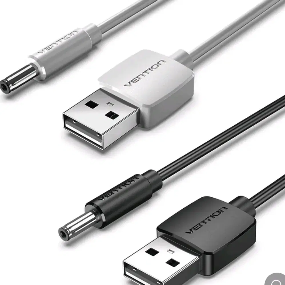 벤션 USB to DC 3.5mm 충전케이블, CEX 블랙 1개 1m