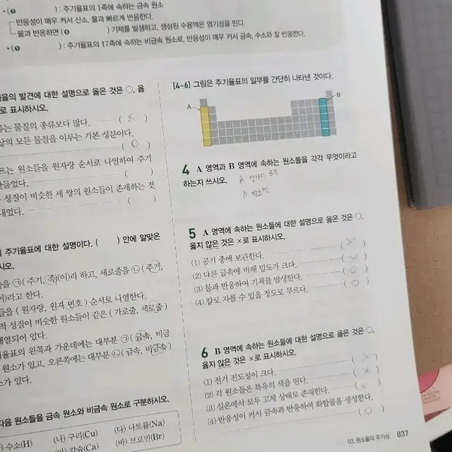 완자 통합과학 책 판매합니다