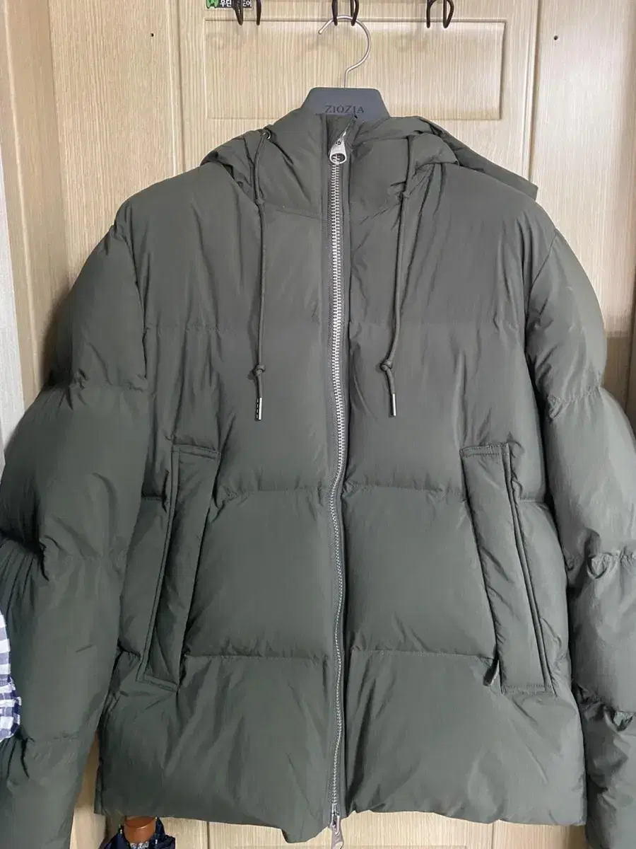 Arket Down Puffer Padding Dark Green M