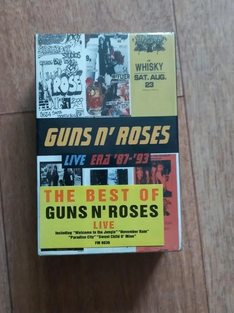 guns n roses 미개봉 카세트테이프