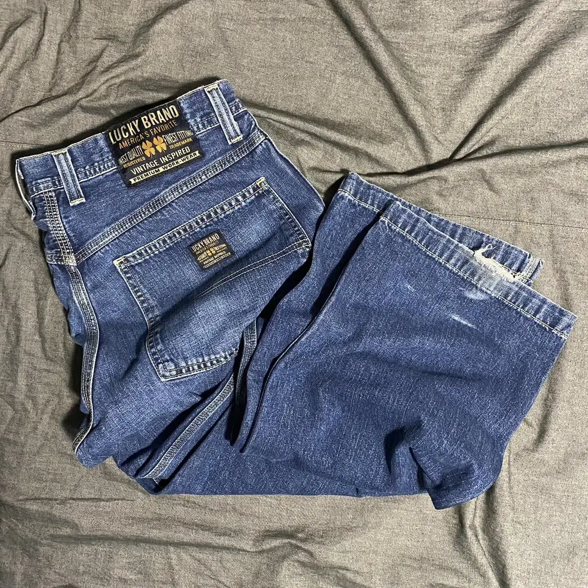 Lucky Brand Dungarees Pants Sz 30(Long)