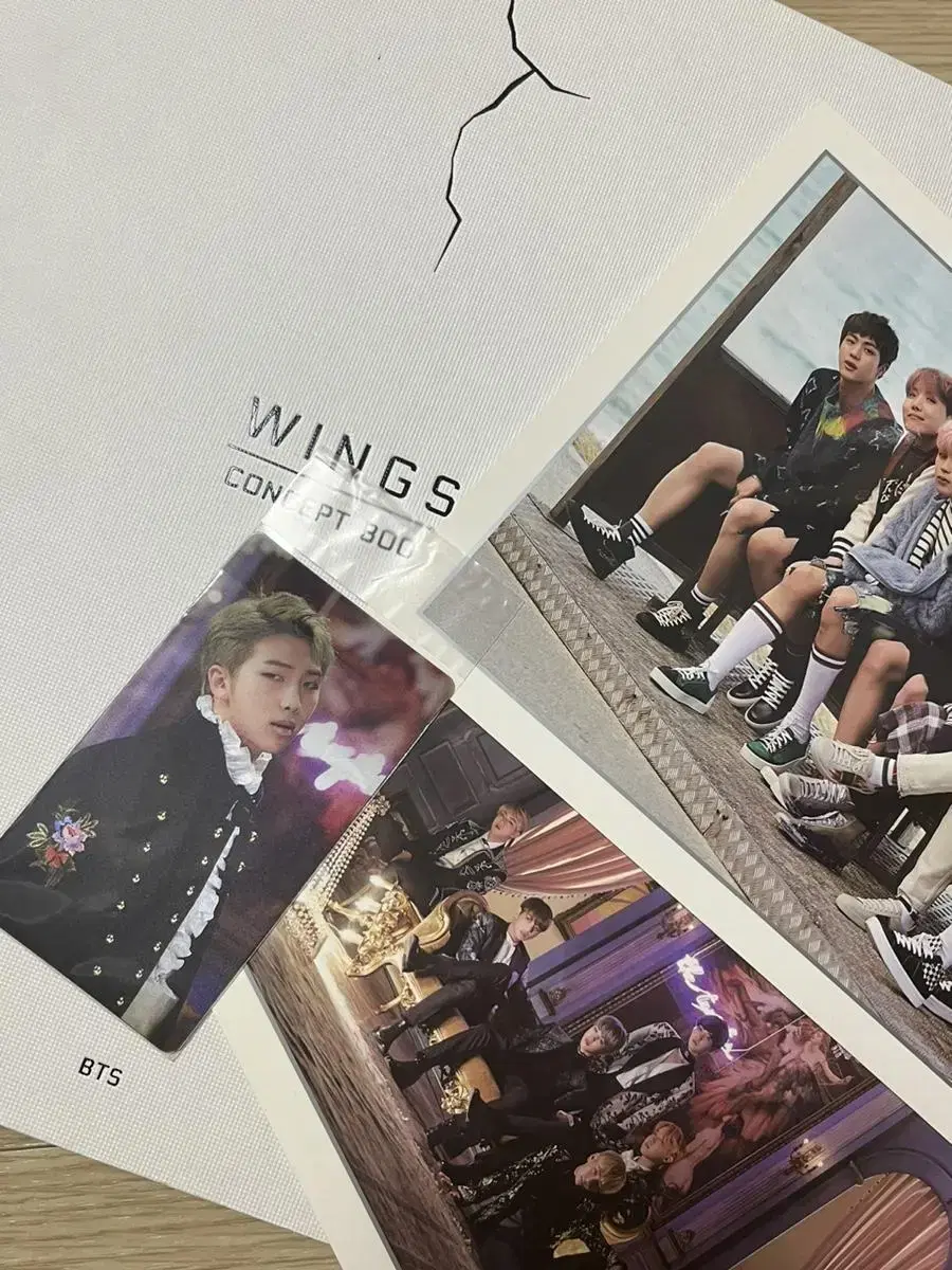 Jun Nam bts bangtan(BTS) wingsconceptbook lanticular pulbak rm