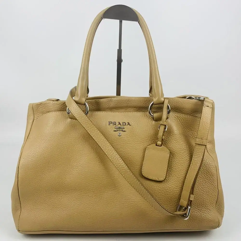 Prada BR4393 Vitello Dino 2WAY Bag