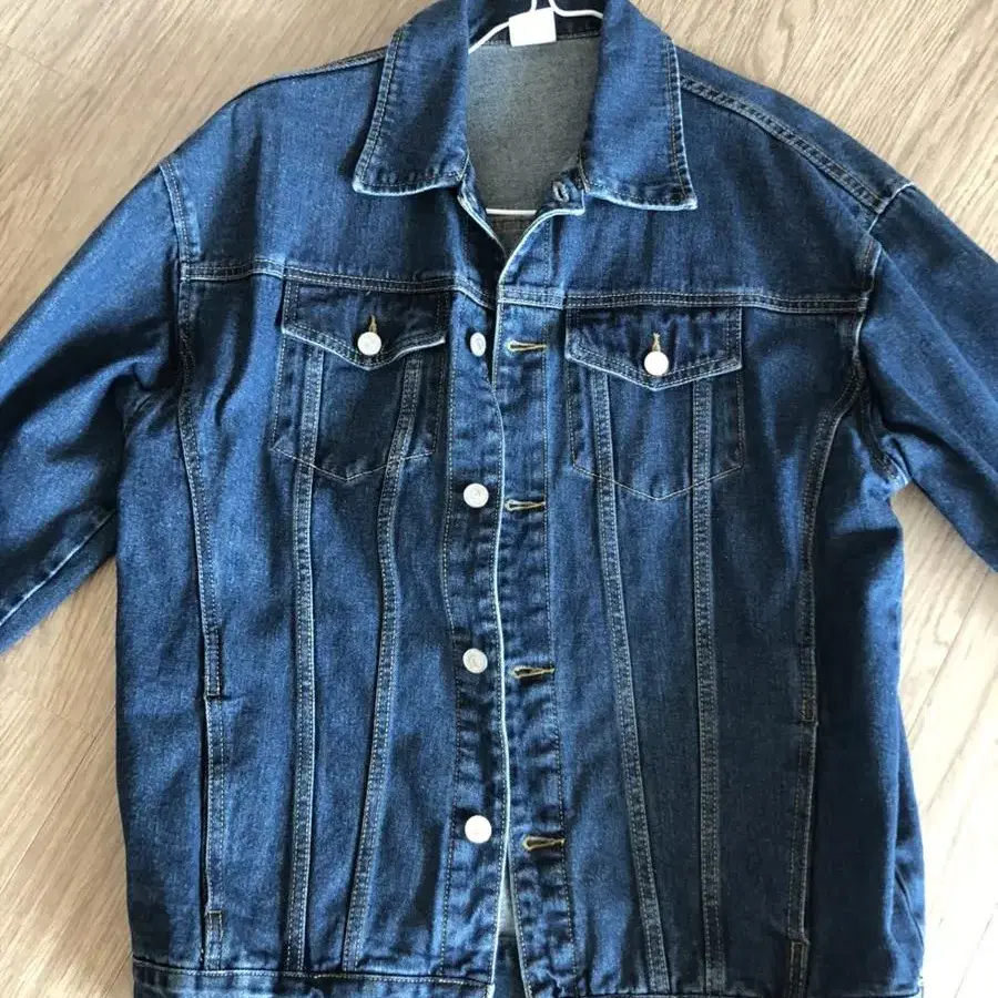 86로드 청자켓 M /2724 Washing denim jacket (B