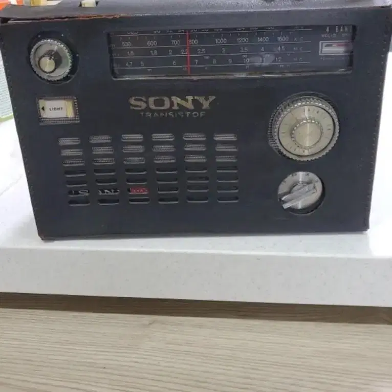 레트로 Sony 소니 TFM-1000 W 백통 라디오