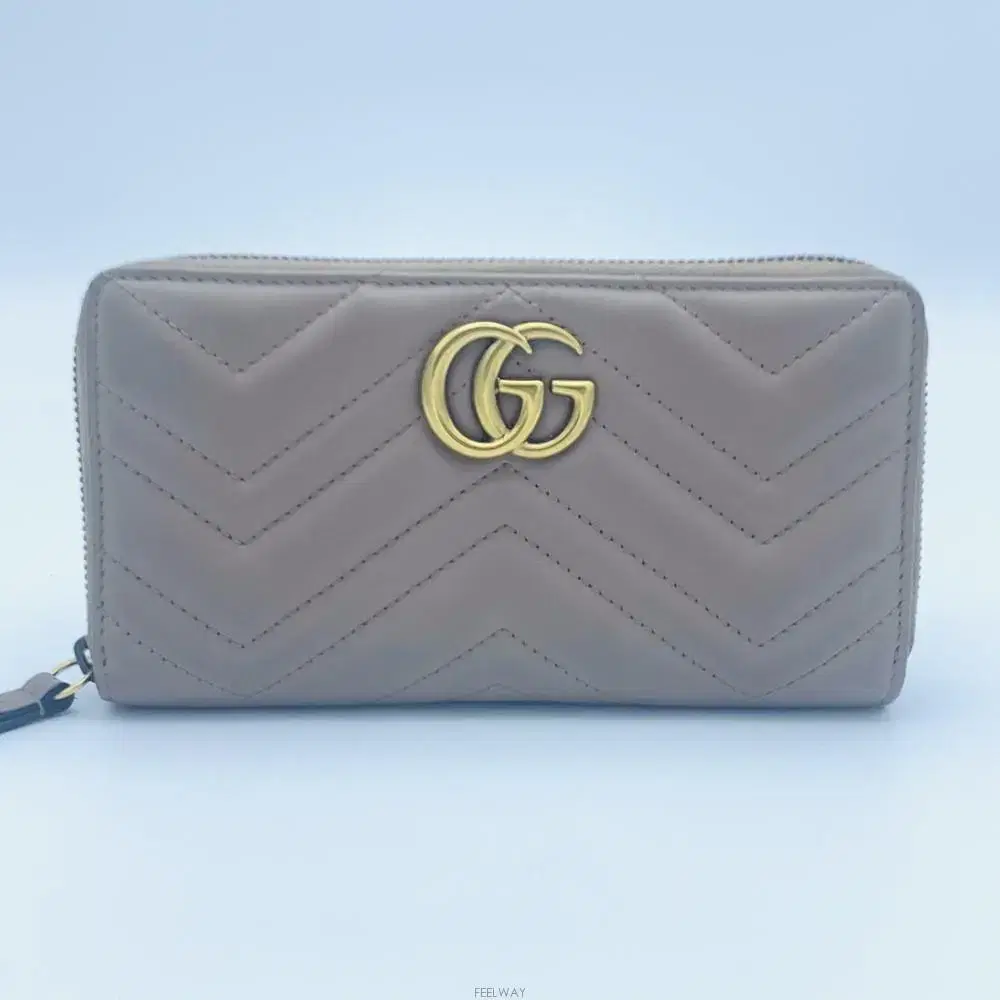 Gucci GG Matlasse Zip Long Wallet 443123