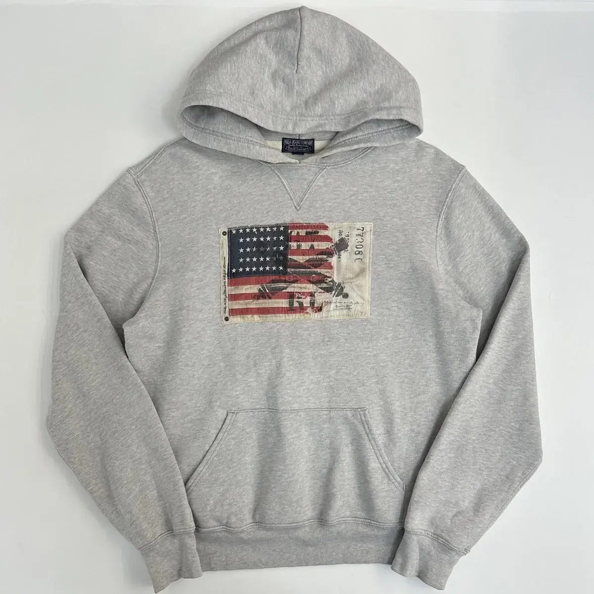 Polo US Flag Hoodie