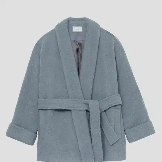 문달 겨울코트 (moondal/ Shawl Half Coat in Sky