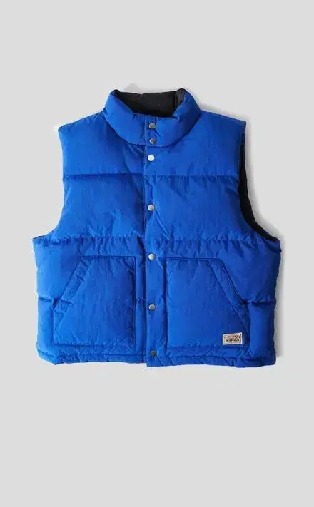 [M] Stussy Reversible Padded Vest bloo Black