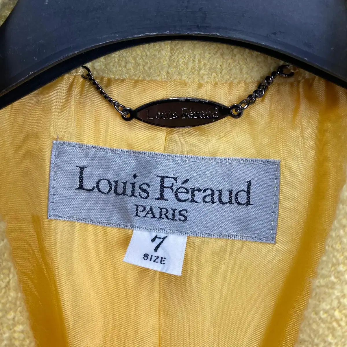 빈티지 90s LOUIS FERAUD PARIS 부클 트위드 자켓