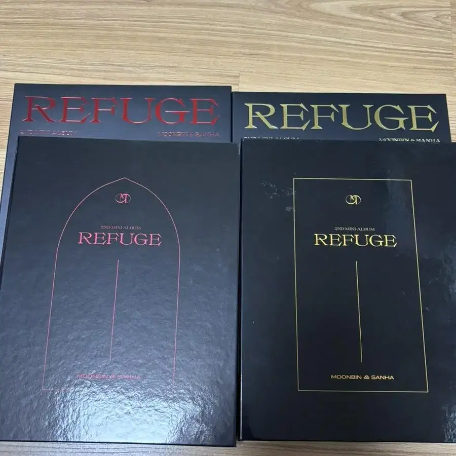 문빈 산하 refuge 레퓨지미니2집 개봉앨범 (포카제외풀구성)