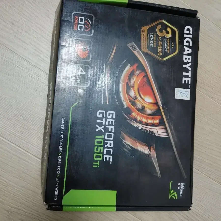 GEFORCE GTX 1050Ti OC DDR5 4GB