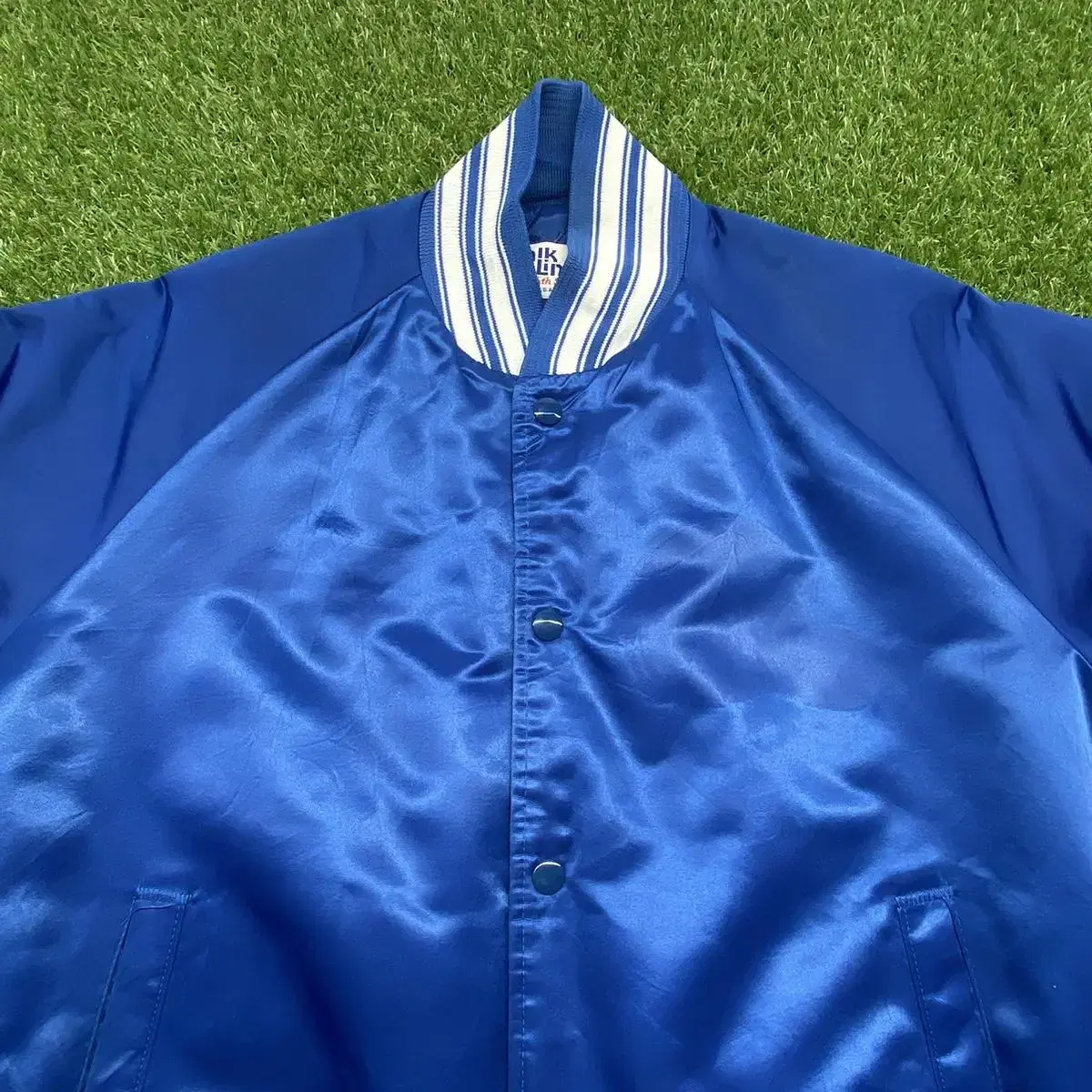 90s Made in USA NFL 브롱코스 사틴 자켓