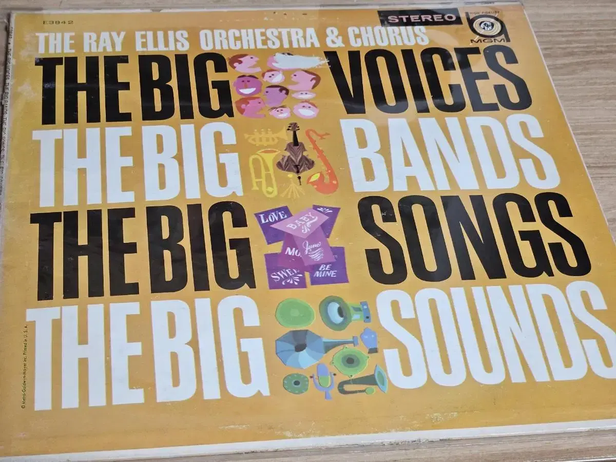 The Ray Ellis Orchestra & Chorus (수입LP)