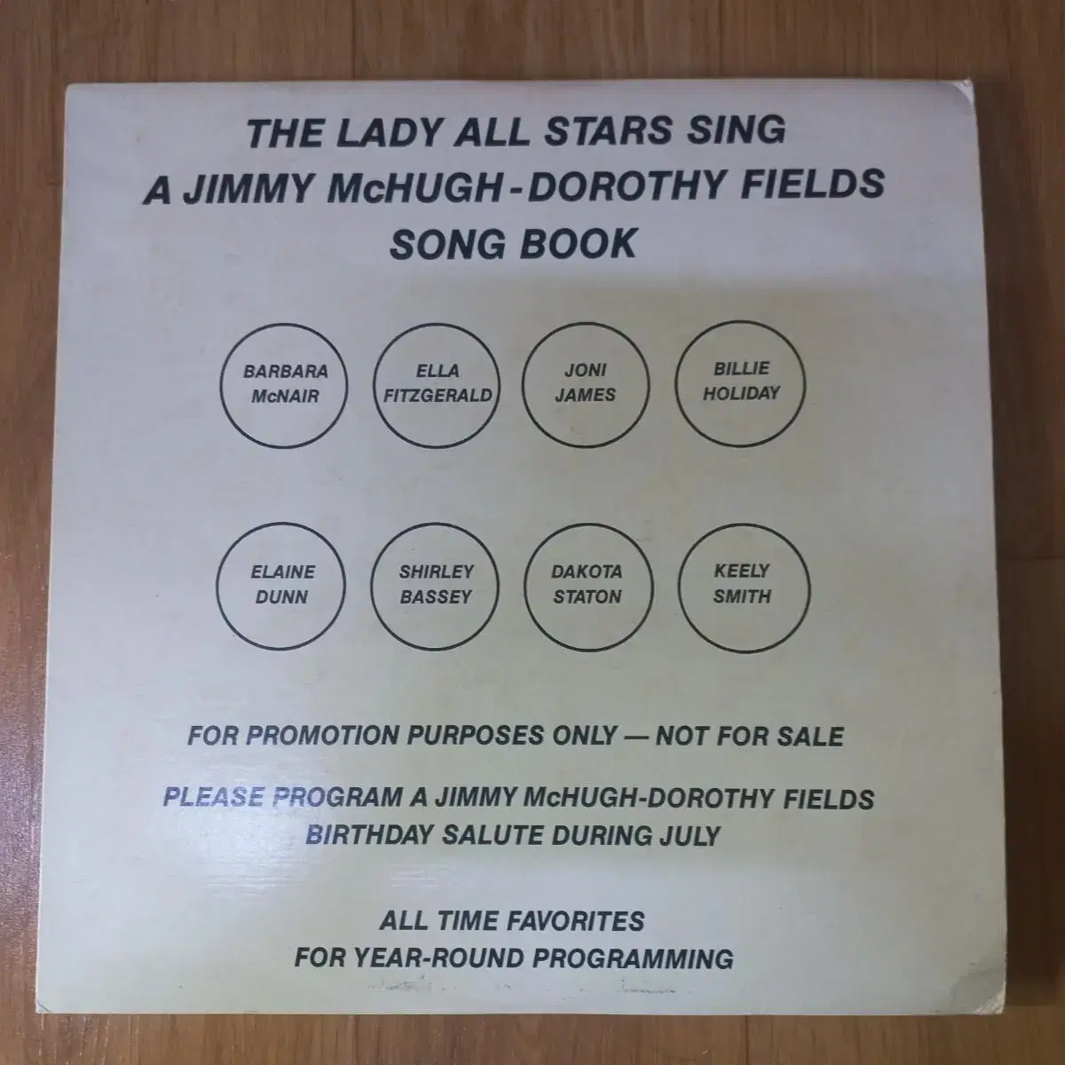 Lp중고 THE LADY ALL STARS SING JAZZ 음반 판매.